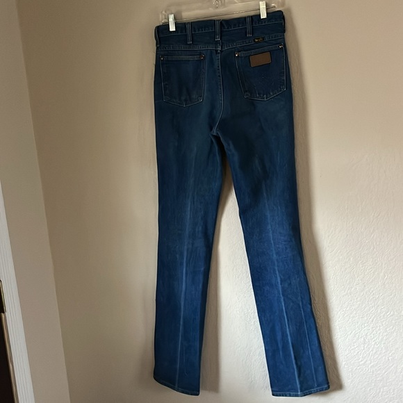 Vintage wrangler jeans made in USA size 32x38 - Picture 2 of 4